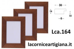 LCA.164 CORNICE 35X100 PIATTINA NOCE TARLATA CON CRILEX