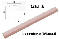 LCA.176 CORNICE 50X50 SAGOMATA NOCE FILO ORO CON CRILEX - La Cornice  Artigiana