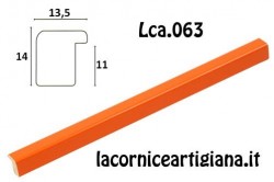 LCA.063 PORTAFOTO 12X12 BOMBERINO ARANCIO LUCIDO DA TAVOLO