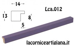 LCA.012 CORNICE 15X22 PIATTINA VIOLA OPACO CON VETRO