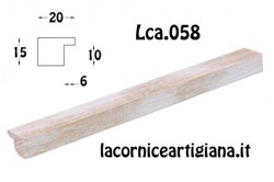 LCA.058 CORNICE 17,6X25 B5 PIATTINA ORO SPAZZOLATO CON VETRO